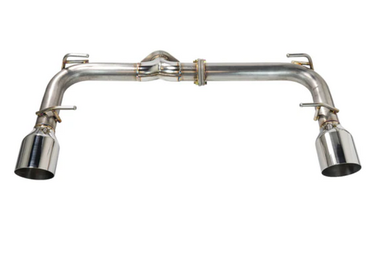 Remark 2022+ Subaru BRZ/Toyota GR86 Axle Back Exhaust w/Titanium Single Wall Tip - awdtuningtx