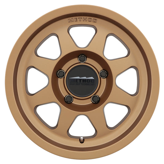 Method MR701 17x8.5 0mm Offset 5x150 110.5mm CB Method Bronze Wheel - awdtuningtx