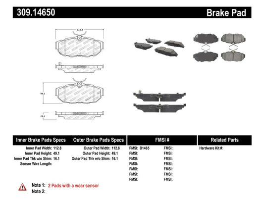 StopTech Performance Brake Pads - awdtuningtx