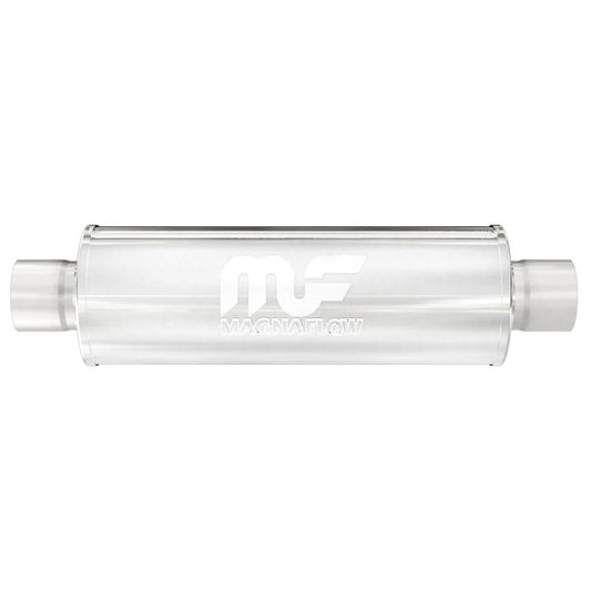 MagnaFlow Muffler Mag SS 18X4X4 2.5X2.5 C/C - awdtuningtx