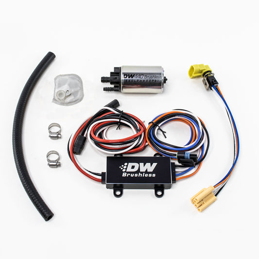 DeatschWerks DW440 440lph Brushless Fuel Pump w/ Dual Speed Controller - awdtuningtx