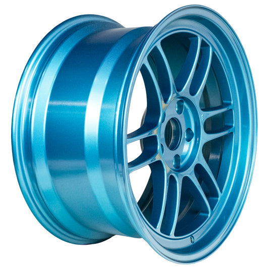 Enkei RPF1 18x9.5 5x114.3 38mm Offset 73mm Bore Emerald Blue Wheel (MOQ 40) - awdtuningtx