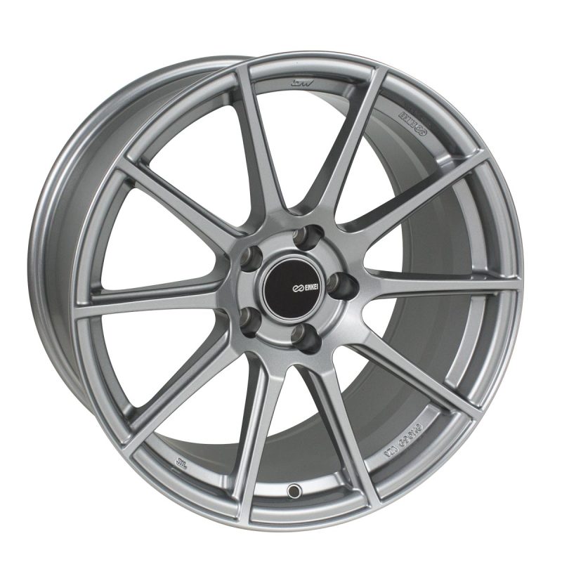 Enkei TS10 17x8 4x100 40mm Offset 72.6mm Bore Grey Wheel - awdtuningtx