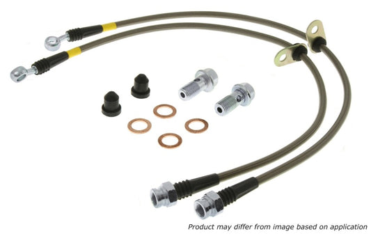 StopTech Stainless Steel Front Brake Lines 15-18 Ford Mustang - awdtuningtx