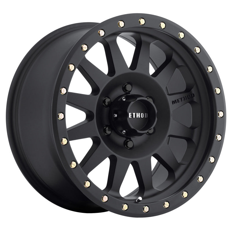 Method MR304 Double Standard 18x9 +18mm Offset 6x135 94mm CB Matte Black Wheel - awdtuningtx