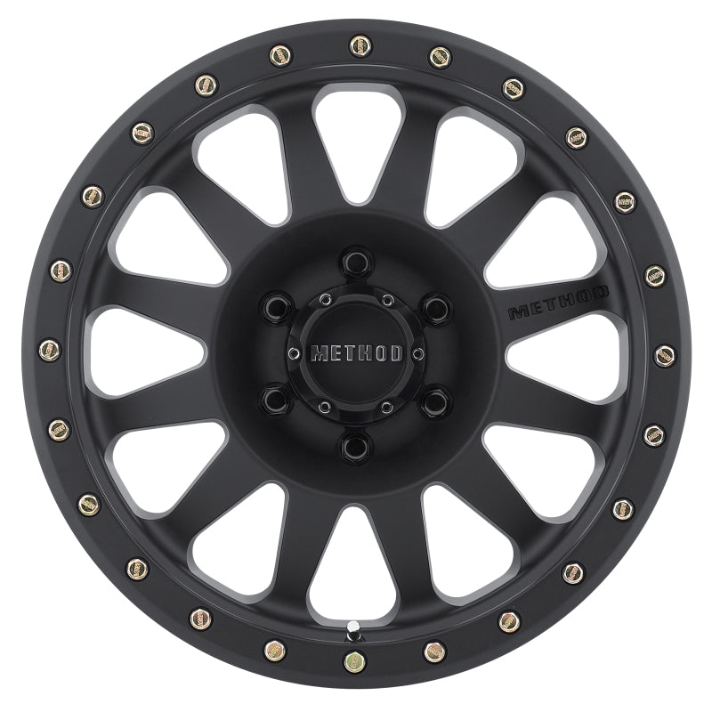 Method MR304 Double Standard 18x9 +18mm Offset 6x135 94mm CB Matte Black Wheel - awdtuningtx