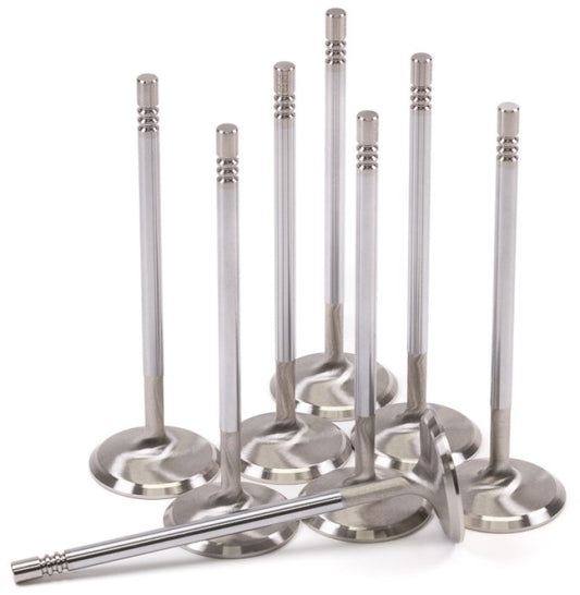 GSC P-D Ford Mustang 5.0L Coyote Gen 3 37.6mm Head (STD) Chrome Polished Intake Valve - Set of 8 - awdtuningtx