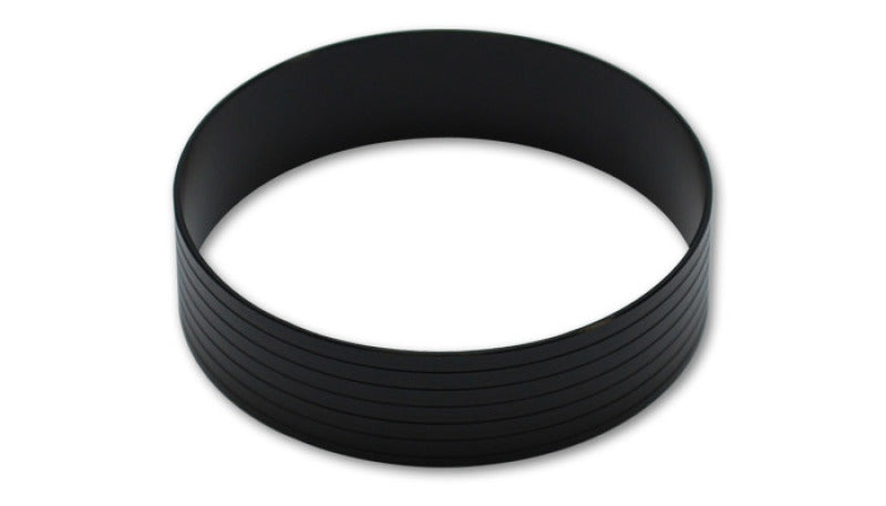 Vibrant Aluminum Union Sleeve for 5in OD Tubing - Hard Anodized Black - awdtuningtx