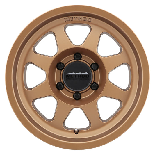 Method MR701 18x9 +18mm Offset 6x5.5 106.25mm CB Method Bronze Wheel - awdtuningtx