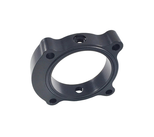 Torque Solution Throttle Body Spacer 2013+ Hyundai Genesis Coupe 2.0T  - Black - awdtuningtx