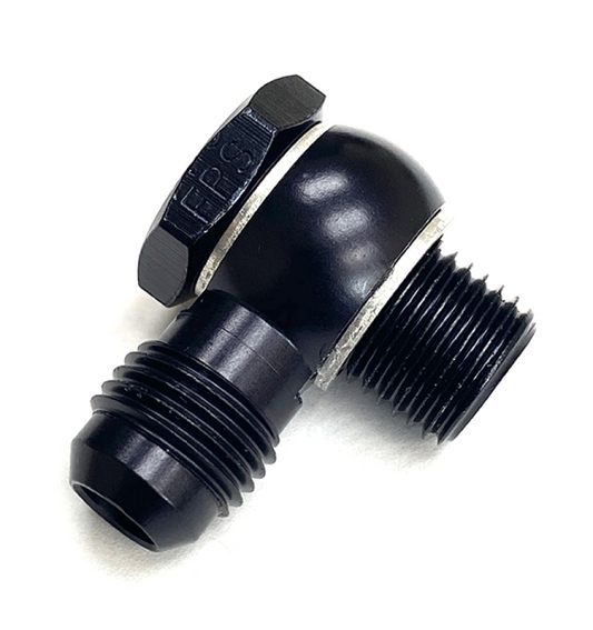 Fragola -6AN Male Banjo x 14mm x 1.5 - Black - awdtuningtx