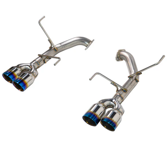 Remark 2022+ Subaru WRX (VB) 3.5in Axleback Exhaust w/ Burnt Stainless Double Wall Tip - awdtuningtx
