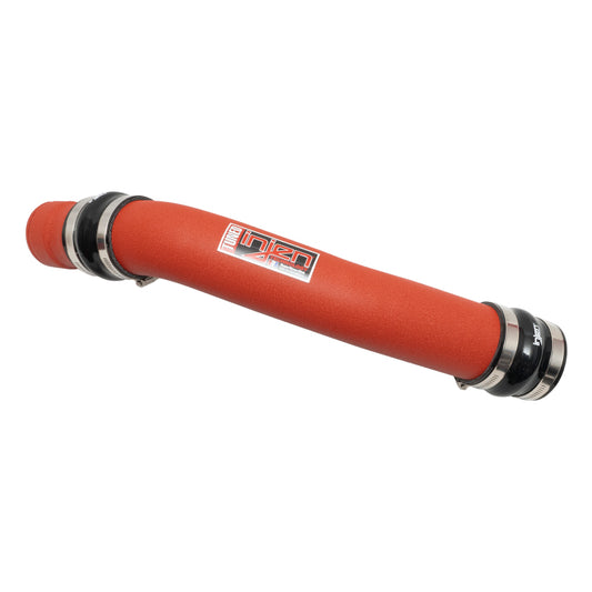 Injen 17-22 Ford F250/F/350/F-450/F-550 V8-6.7L Turbo Diesel Wrnkl Red Intercooler Hot Side Piping - awdtuningtx
