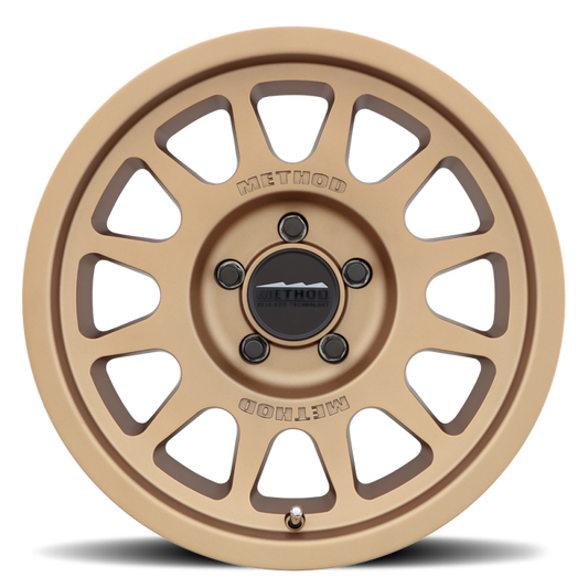 Method MR703 17x8.5 +25mm Offset 5x5 71.5mm CB Method Bronze Wheel - awdtuningtx