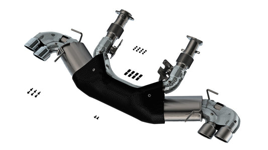 Borla 20-23 Chevy Corvette 6.2L V8 AT w/o NPP 3in ATAK Catback Exhaust - awdtuningtx