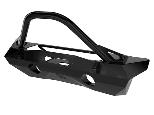 ICON 07-18 Jeep Wrangler JK Pro Series Front Bumper Rec Winch Mount w/Bar/Tabs - awdtuningtx