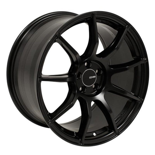 Enkei TS9 17x8 5x100 45mm offset 72.6mm Bore Black Paint - awdtuningtx
