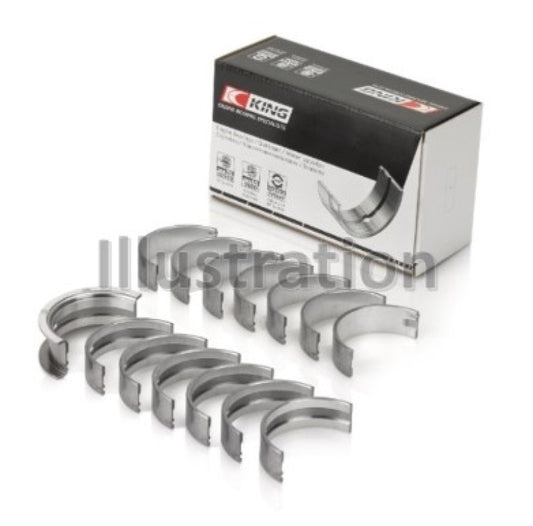 King BMW N57 D30 A/B/C / N57N / N57S (Size +0.5mm) Main Bearing Set - awdtuningtx