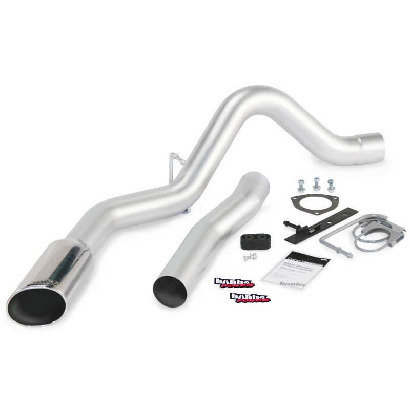 Banks Power 11-14 Chev 6.6L LML ECLB/CCSB/CCLB Monster Exhaust Sys - SS Single Exhaust w/ Chrome Tip - awdtuningtx