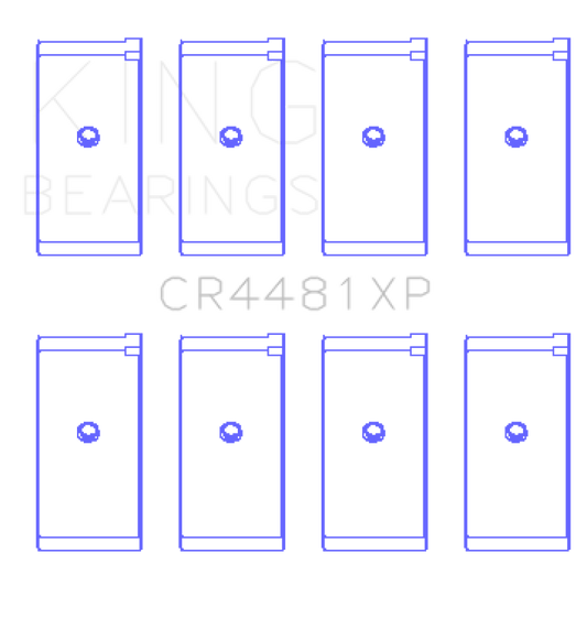 King Mitsubishi 4G63/4G64 6 Bolt 1st Gen DSM (Size STDX) Performance Rod Bearing Set - awdtuningtx