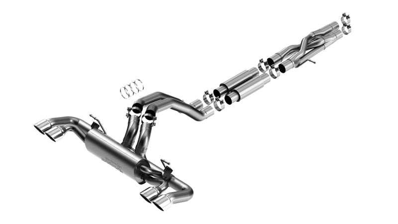 Borla 21-22 Jeep Wrangler Rubicon 392 6.4L V8 AT 4WD 4DR S-Type Cat-Back Exhaust (Stainless) - awdtuningtx