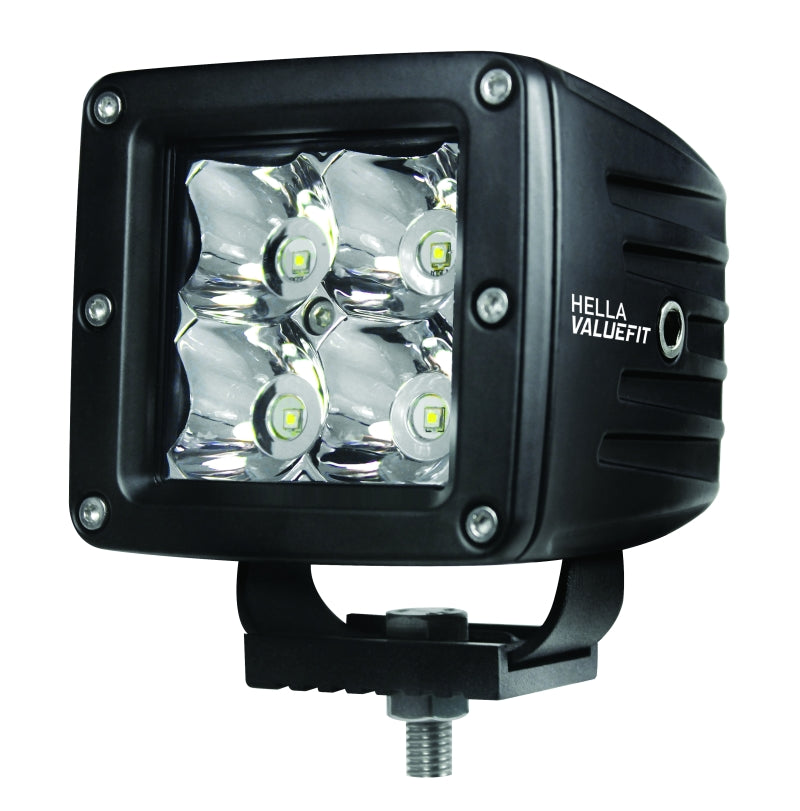 Hella HVF Cube 4 LED Off Road Kit - 3.1in 2X12W - awdtuningtx