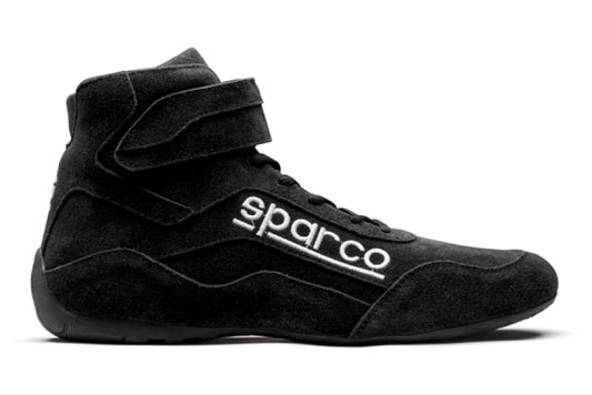 Sparco Shoe Race 2 Size 12.5 - Black - awdtuningtx