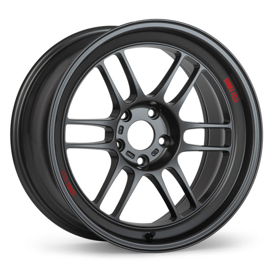 Enkei RPF1RS 18x10 5x114.3 6mm Offset 75mm Bore Matte Gunmetal Wheel - awdtuningtx