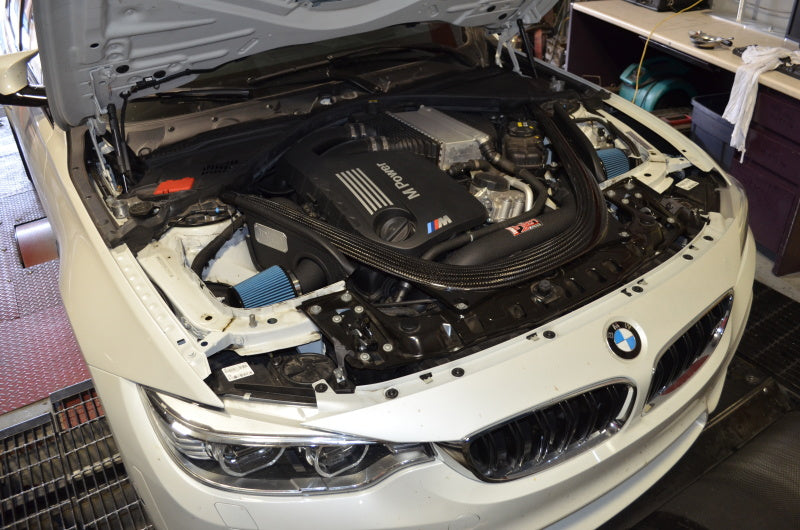 Injen 2015 M3/M4 3.0L Twin Turbo Polished Short Ram 2pc. Intake System w/ MR Technology - awdtuningtx