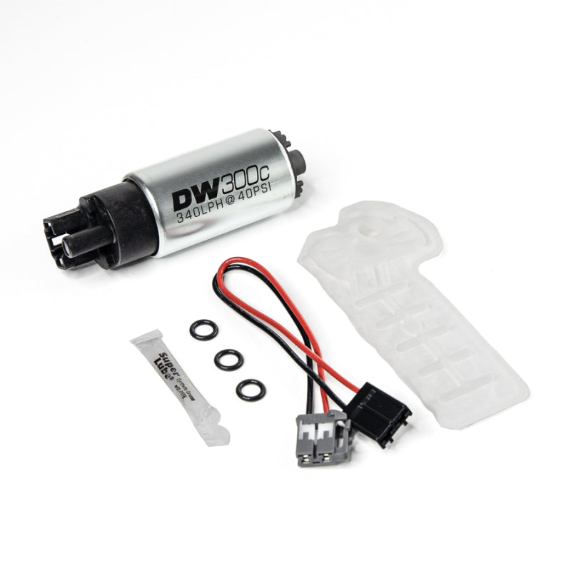 DeatschWerks 2016+ Infinity Q50 340lph Compact Fuel Pump w/o clips w/ 9-1061 install kit - awdtuningtx