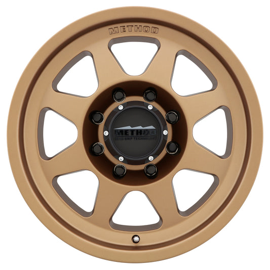 Method MR701 HD 18x9 +18mm Offset 8x6.5 130.81mm CB Method Bronze Wheel - awdtuningtx