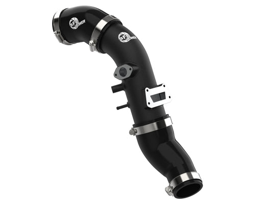 aFe 19-22 Hyundai Veloster N L4 2.0L (t) BladeRunner 2-3/4in Aluminum Cold Charge Pipe - Black - awdtuningtx