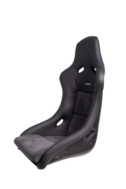 Recaro Pole Position N.G. Seat - Black Leather/Grey Suede - awdtuningtx