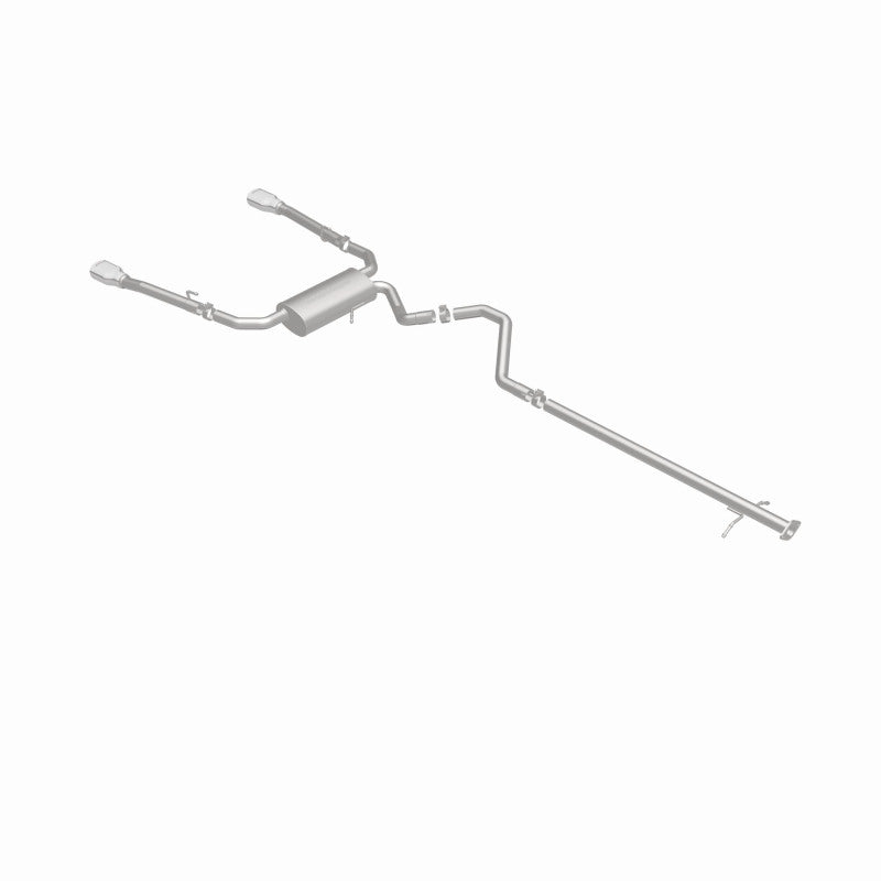 MagnaFlow 13 Dodge Dart L4 1.4L T/C Dual Split Rear Exit Stainless Cat Back Perf Exhaust - awdtuningtx