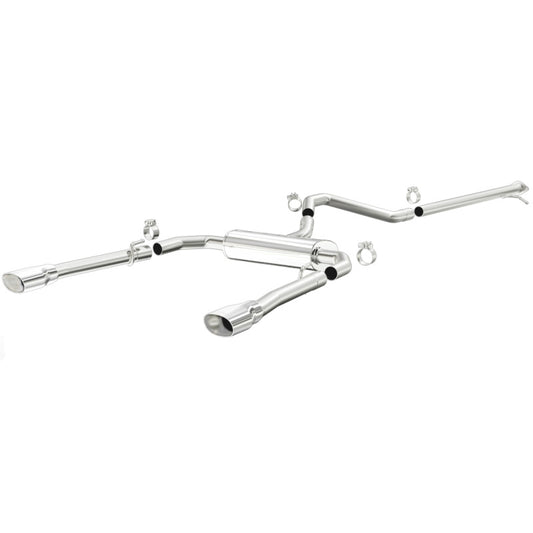 MagnaFlow 13 Dodge Dart L4 1.4L T/C Dual Split Rear Exit Stainless Cat Back Perf Exhaust - awdtuningtx
