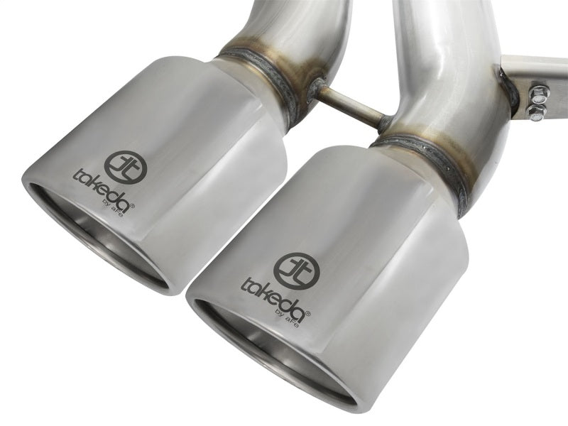 aFe POWER Takeda 3in 304 SS Cat-Back Exhaust w/ Polished Tips 13-17 Ford Focus ST L4-2.0L (t) - awdtuningtx