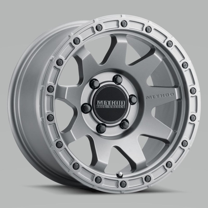 Method MR317 18x9 +18mm Offset 6x135 87mm CB Matte Titanium Wheel - awdtuningtx
