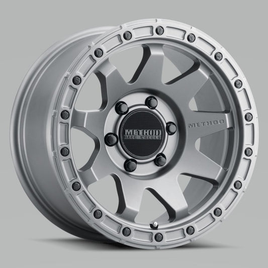 Method MR317 18x9 +18mm Offset 6x135 87mm CB Matte Titanium Wheel - awdtuningtx