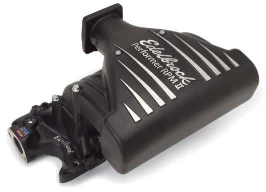 Edelbrock Intake Manifold Ford Mustang 5 0L Performer RPM II Manifold Black Finish - awdtuningtx