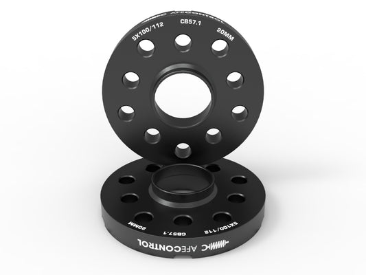 aFe CONTROL Billet Aluminum Wheel Spacers 5x100/112 CB57.1 20mm - Volkswagen/Audi - awdtuningtx