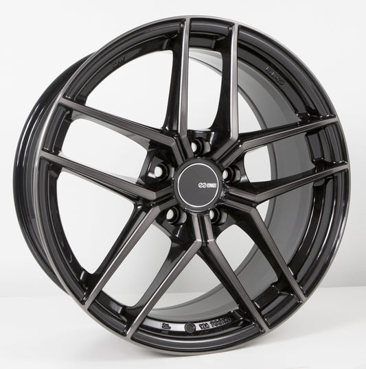 Enkei TY5 19x8.5 5x114.3 35mm Offset 72.6mm Bore Pearl Black Wheel - awdtuningtx