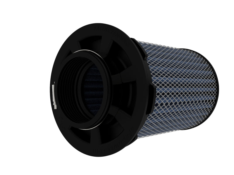 aFe MagnumFLOW Air Filter - Pro 5R 2.5 Inlet x 4.5in B x 4.5in T x 7in H (Inv) - awdtuningtx