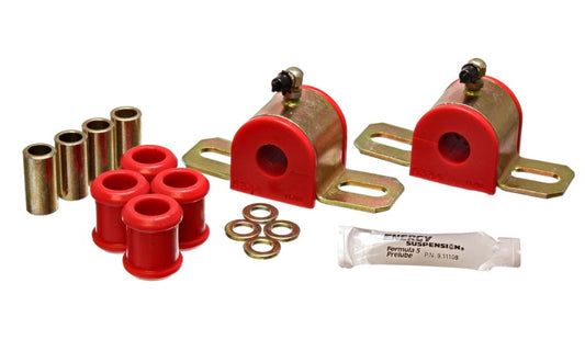 Energy Suspension 08-10 Chrysler 300C RWD / 07-10 Charger RWD Red 17.5mm Rear Sway Bar Bushing Set - awdtuningtx