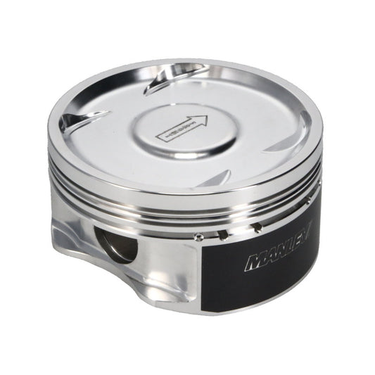 Manley Subaru EJ257 100.25mm Bore +.75mm Over Size Bore 8.5:1 CR Dish Piston Set with Rings - awdtuningtx