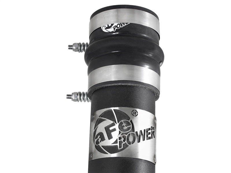 aFe Bladerunner 3 inch Black Intercooler Hot Side Tube Dodge Diesel Trucks 94-02 L6-5.9L - awdtuningtx