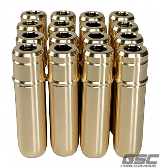 GSC P-D Ford Coyote Gen 3 Intake/Exhaust Valve Guide Set - Set of 16 (Use OEM or GSC 1102) - awdtuningtx