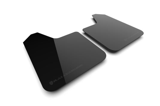 Rally Armor Universal UR Black Mud Flap w/ Metallic Black Logo - Pair - awdtuningtx
