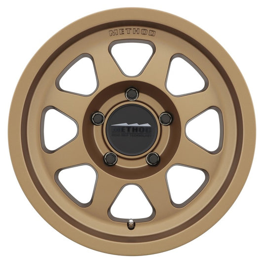 Method MR701 17x7.5 +30mm Offset 5x108 63.4mm CB Method Bronze Wheel - awdtuningtx