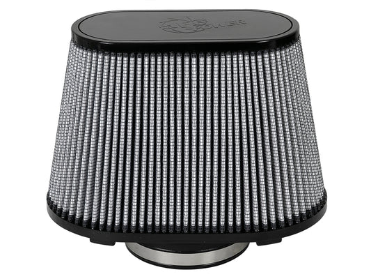 aFe Magnum FLOW Pro DRY S Universal Air Filter F-5in. / B-(8.5 x 4) MT2 / T-(7.5) / H-9in. - awdtuningtx