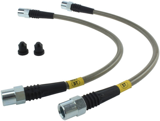 StopTech 09-11 Audi A6 Quattro / 07-11 S6 Front Stainless Steel Brake Line Kit - awdtuningtx